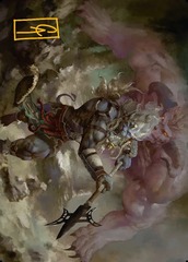 Kimahri, Valiant Guardian (29/53) Art Card - Gold-Stamped Signature
